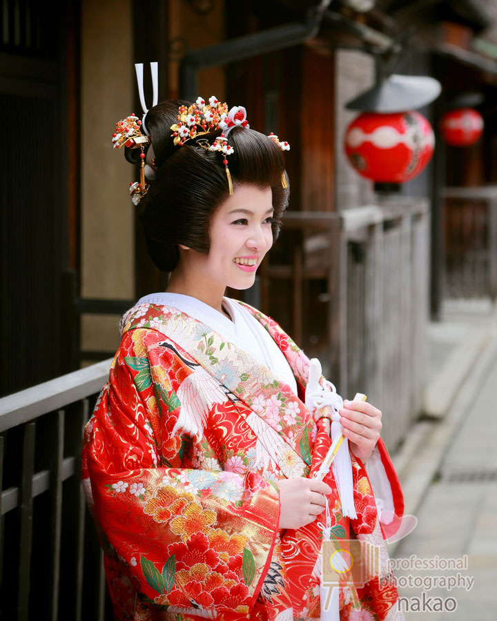 吉田神社結婚式 色打掛