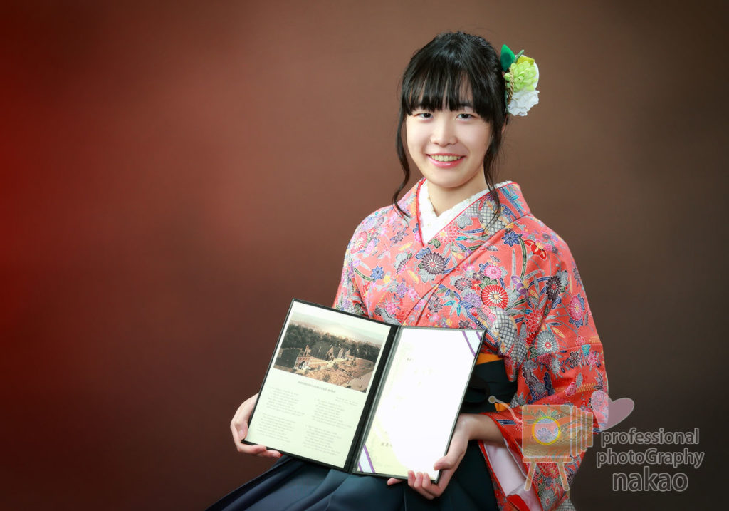 卒業式 中学校卒業 女子
