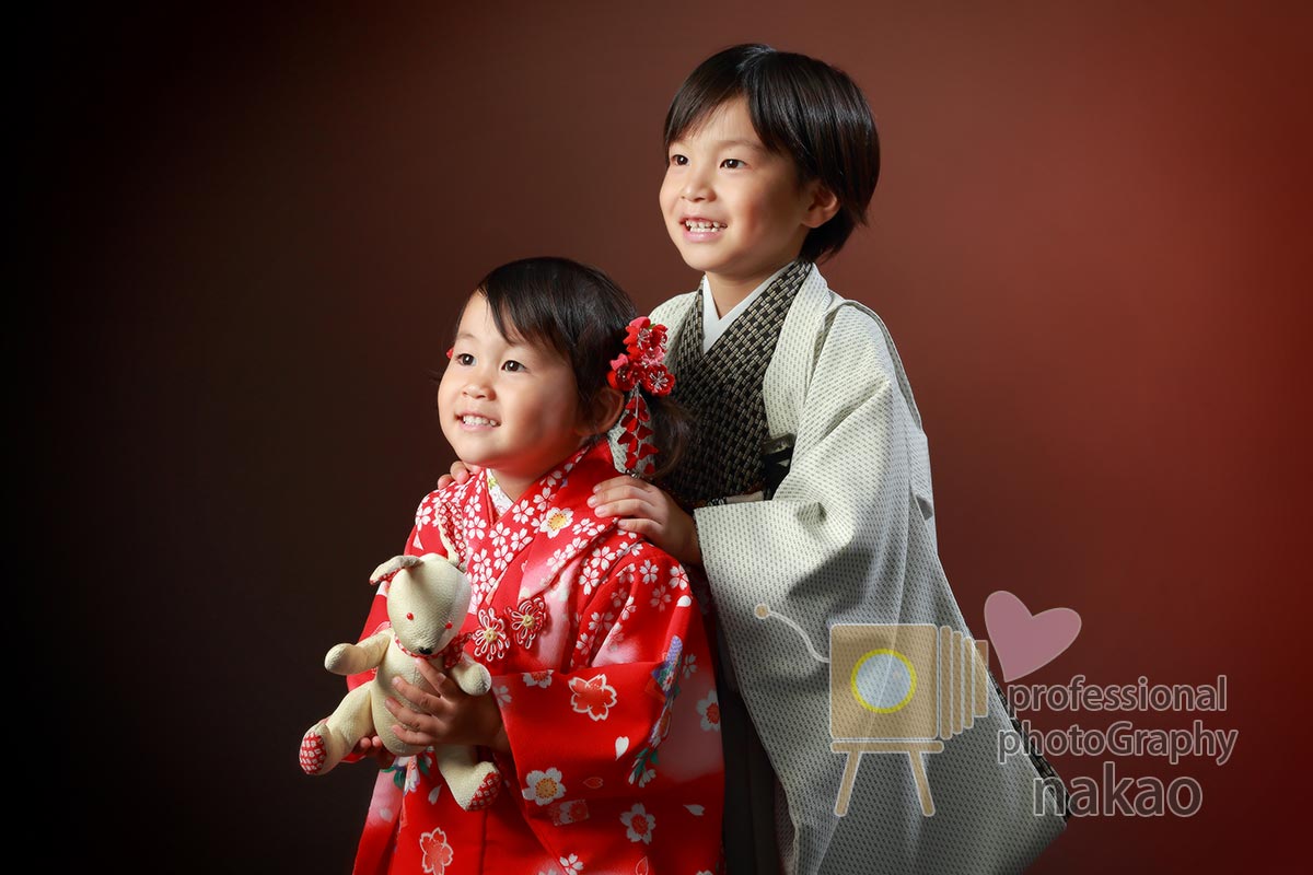 七五三 兄と妹