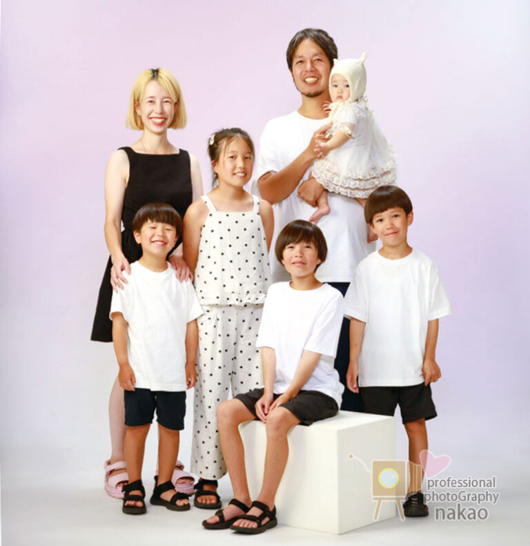 家族の今!、を残す 5人兄妹の家族!