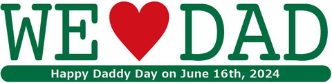 2024年6月16日は父の日
