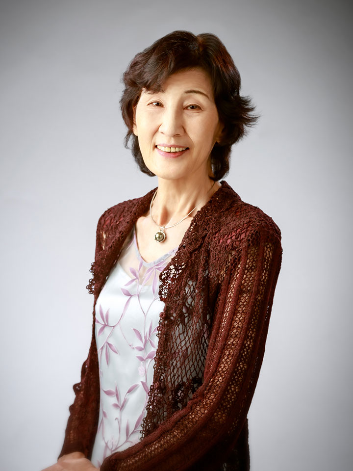 古稀　女性ポートレイト
