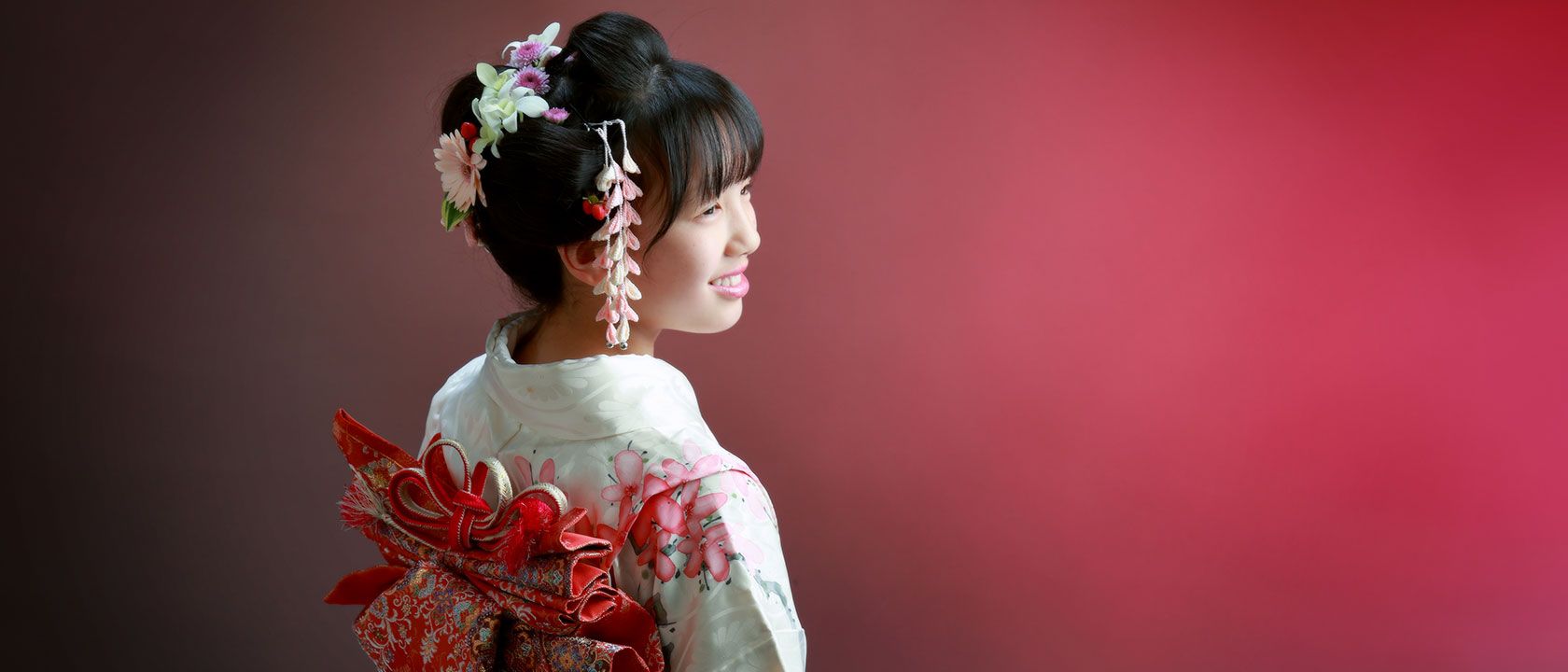 十三参り 女子 振袖スタイル